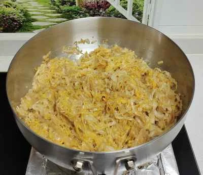 豚足の煮込みとキャベツの漬物、春雨の作り方：2