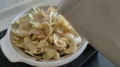 ユリ焼きカボチャの作り方：5