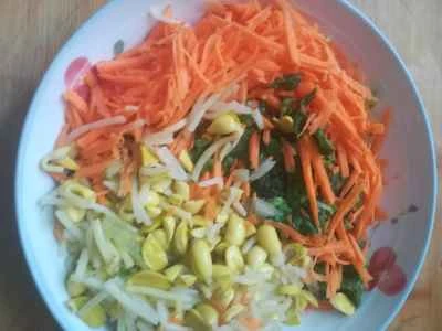 野菜ロールのレシピ手順：4