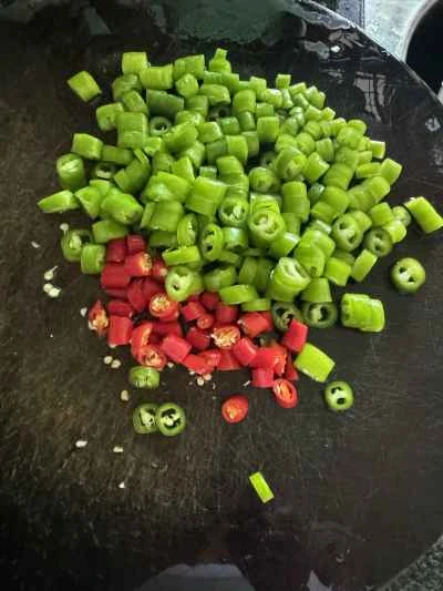 農家風鶏肉炒めの作り方：4