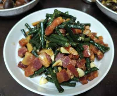 豚肉とインゲンの炒め物の作り方:6