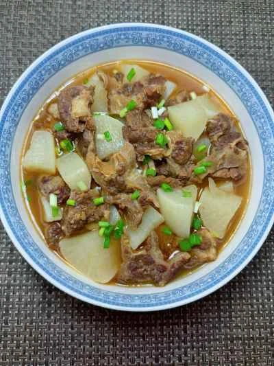 大根入りサテ牛ブリスケットの作り方：14