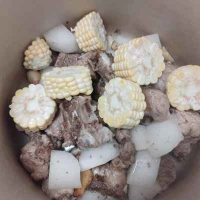 澄まし汁大根と豚バラ肉のスープの作り方：9