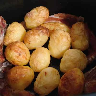 エアフライヤーベビーポテトレシピの手順：4