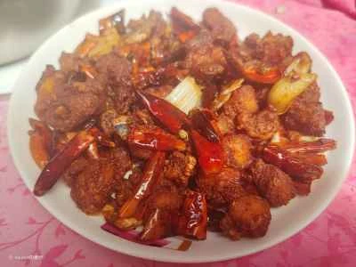 スパイシーチキンキューブのレシピ