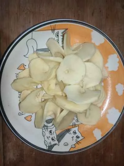 フライドポテトチップスの作り方：3