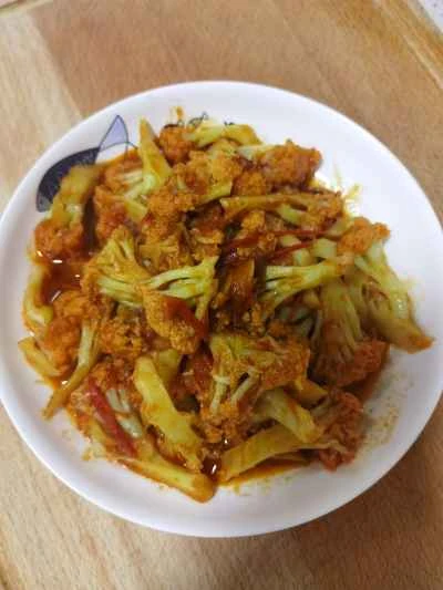 カリフラワー炒めのレシピ手順：10