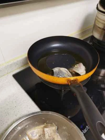 スズキのネギ炒めの作り方：7