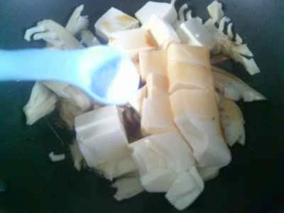 たけのこの煮豆腐の作り方：6