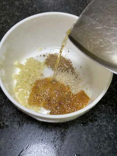 乾燥ユリのつぼみを使った煮込みトリッパの作り方：6