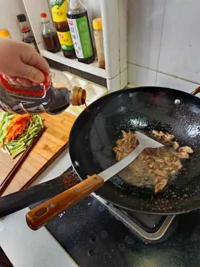 魚香肉（魚風味の細切り豚肉）の作り方：3