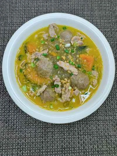 かぼちゃと春雨のスープのレシピ手順：16