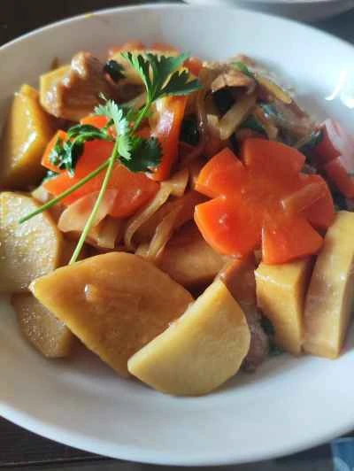 冬筍と豚肉の薄切り炒めの作り方：12