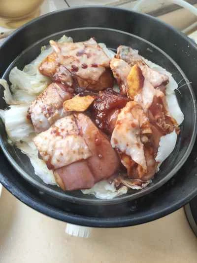 蒸し鶏とベビーチンゲン菜の作り方：6