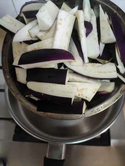 ナスの煮込みレシピの手順:4