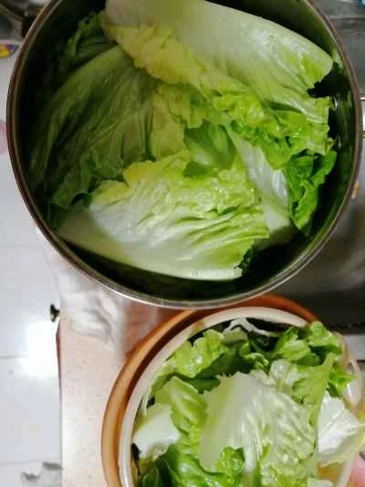 レタス炒めの作り方：1