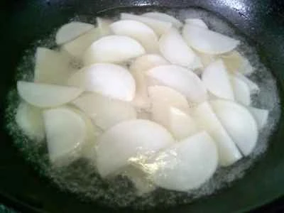 イカと大根の炒め物の作り方：9