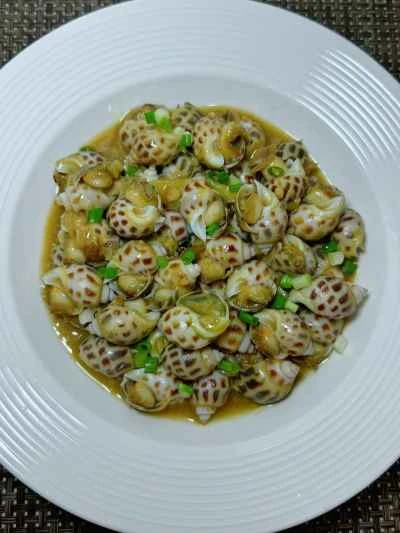 ニンニクとマスタードのツブ貝の作り方：12