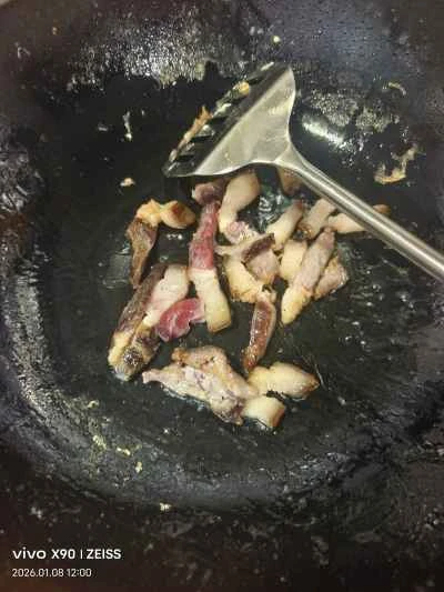 ジャックフルーツの種と豚肉の煮込み炒めの作り方：5