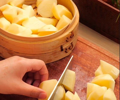 四川風米粉蒸し豚肉のレシピ手順：2