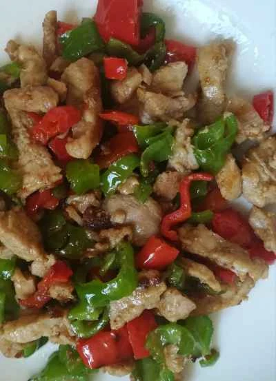 豚肉と唐辛子の炒め物のレシピ