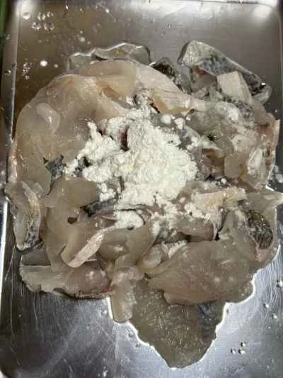 魚の切り身入り蒸し卵の作り方：3