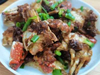 小さな赤身ガニの煮込みレシピの手順：6