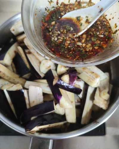 ナスの煮込みレシピの手順:5