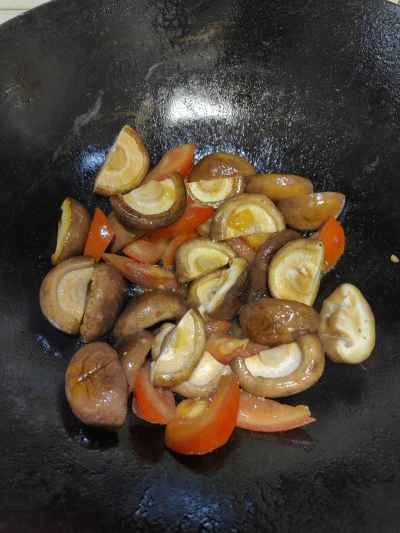 キノコの煮込みと豆腐の詰め物の作り方：7