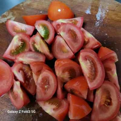 牛肉とトマトの炒め物の作り方：2