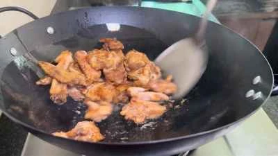 椎茸入り鶏肉の煮込みの作り方：8