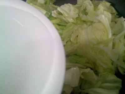 牛ハツと卵、厚切り豆腐の皮の炒め物の作り方：6