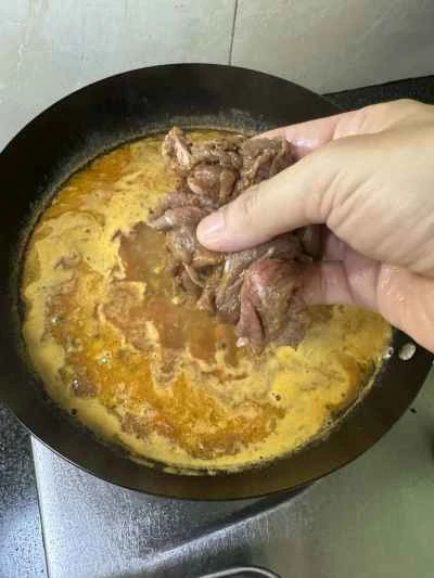 パッションフルーツビーフのレシピ手順：9