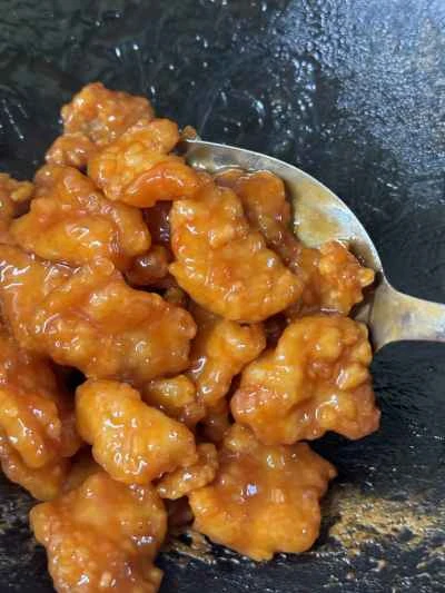 トマトソースの酢豚の作り方：7