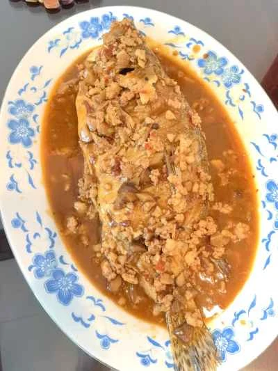 臭みのあるマンダリンフィッシュの煮込みレシピ手順：12