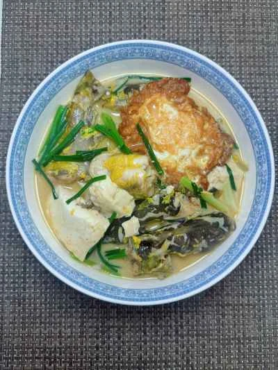 黄ナマズの卵と豆腐煮のレシピ
