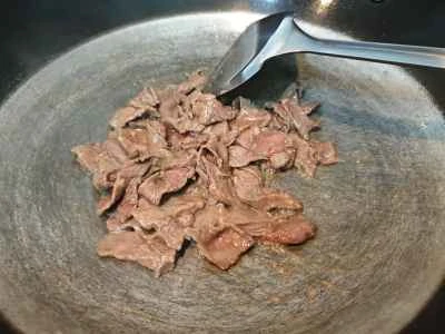 牛肉ともやし炒めの作り方：3