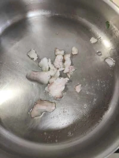 ロメインレタスと豚の皮の炒め物の作り方:3