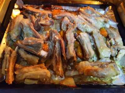 ネギ風味のローストラムチョップの作り方：16