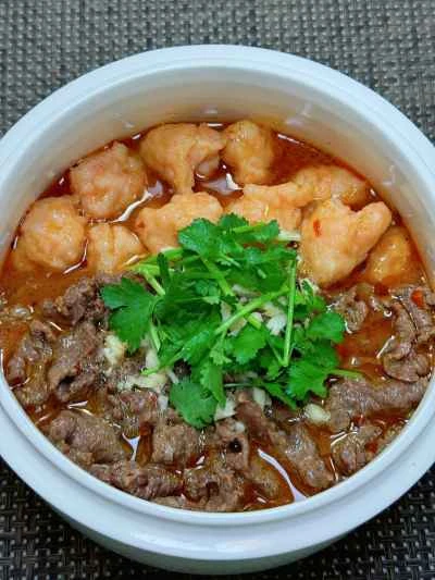 牛肉とエビのペースト鍋の作り方：23