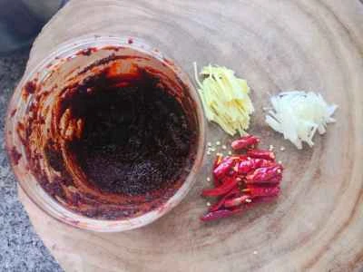 ナスとサトイモの花の作り方：8