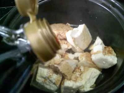 シーフードマッシュルーム、赤ソーセージ、豆腐のシチューの作り方：7