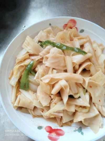 キャベツと豆腐の炒め物のレシピ