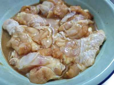 椎茸入り蒸し鶏手羽先 レシピ手順：9