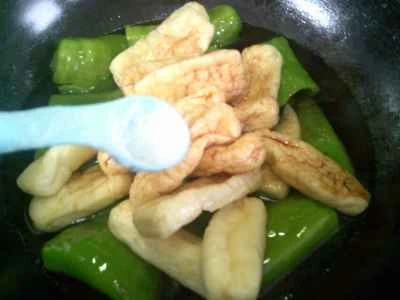 ピーマン入り豆腐の煮込みの作り方：7