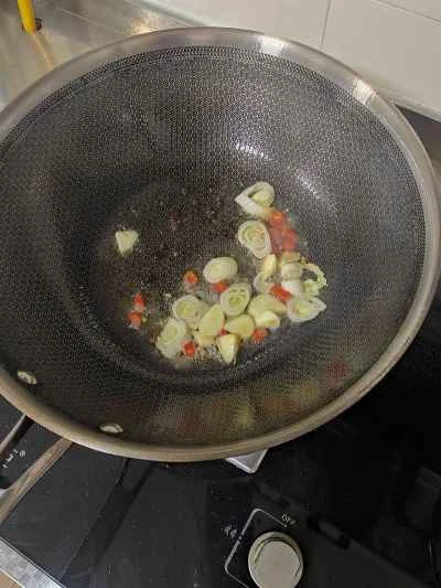 キャベツ、豆腐、エビの煮込みの作り方：9