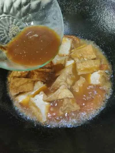 トマト煮豆腐の作り方：12