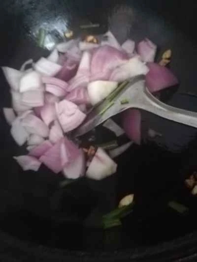 玉ねぎとキノコの炒め物の作り方：12