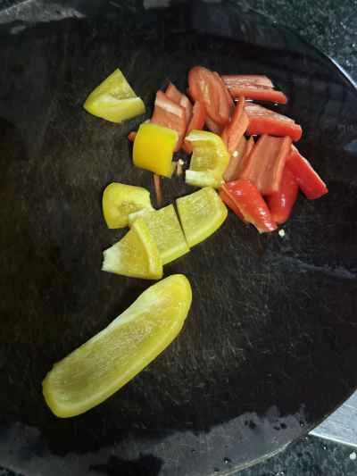 乾鍋で煮込んだ豚腸の作り方：4