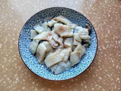 ゆでたタラメの作り方：4